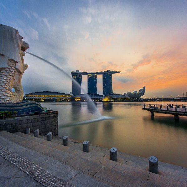 singapore - merlion park