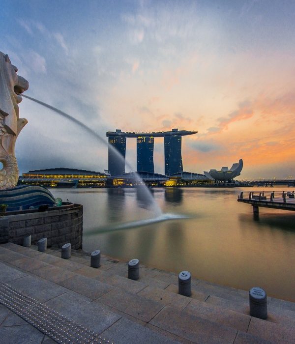 singapore - merlion park