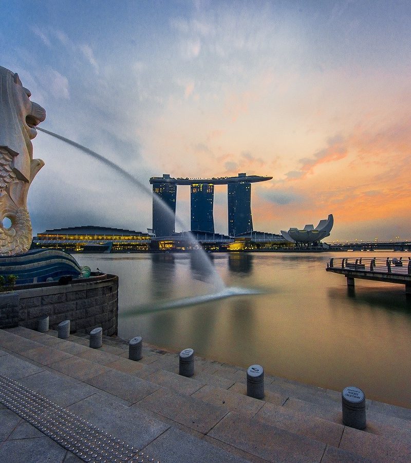 singapore - merlion park